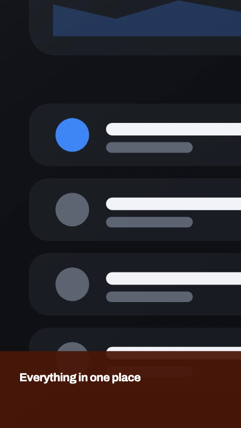 Split screen app store screenshot template - One screenshot with the chassis cropped away, cut in half down the middle across two frames.