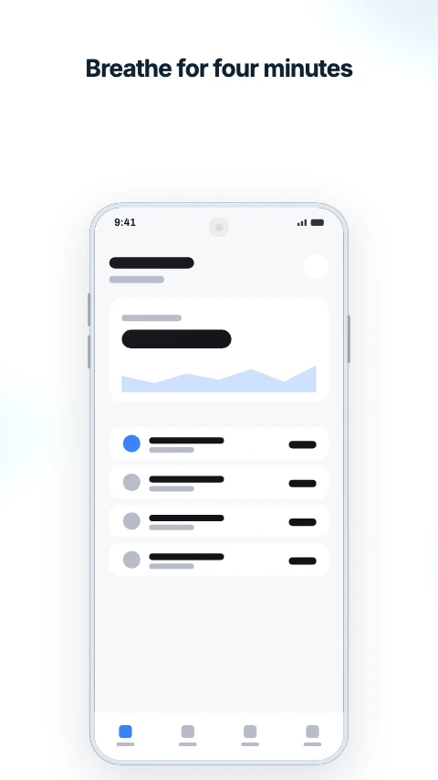 The Arctic colour theme on an app screenshot - Ice blue on near white. Cold, clean and very quiet.